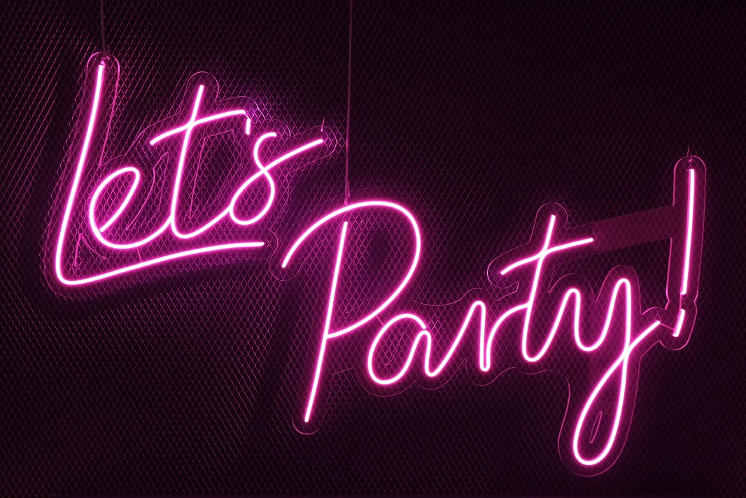 Dekoracje weselne olsztyn Neon na Bar, neon na urodziny